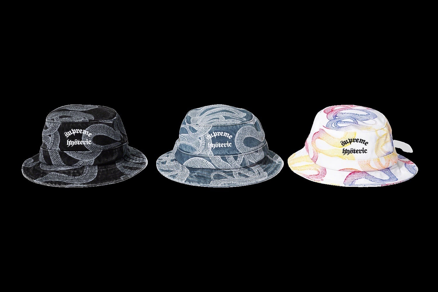 Supreme®/HYSTERIC GLAMOUR Snake Denim Crusher